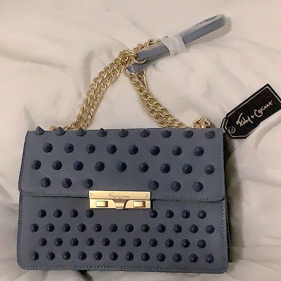 Foley and Corinna Slumber Nights Blogger Bag FC 183037M Blue NWT - Picture 1 of 6